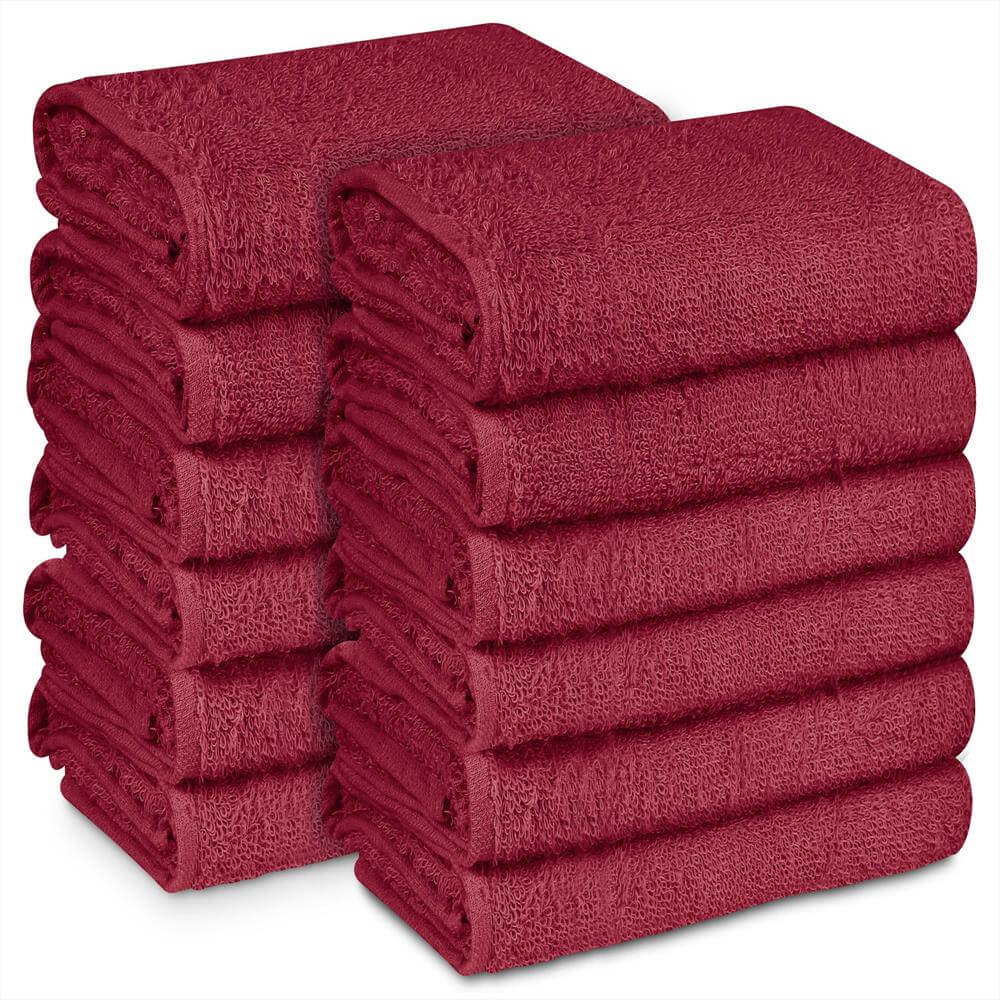 Hand Towels 4PC 100% Cotton For Adults 34x73cm Hand Towel Bathroom Towel